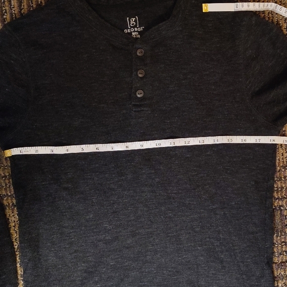 Men's George Charcoal Sweatshirt - Picture 5 of 5